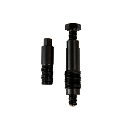 Crankshaft Pulley Removal Tool for Ford Ranger 2.0 EcoBlue made up of two threaded components.