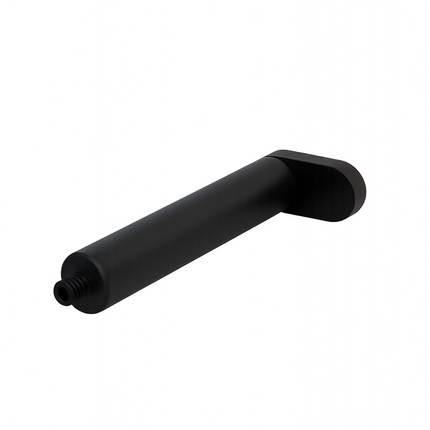 tesla rear ride height tool with a threaded end and a foot at the opposite end