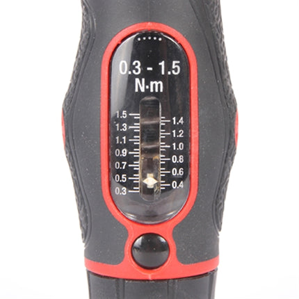 13850 - Torque Screwdriver 1/4", 0.3 - 1.5 Nm