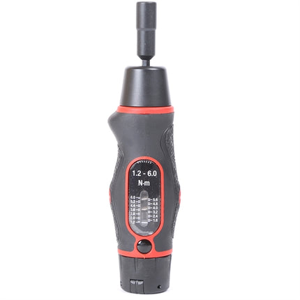 13852 - Torque Screwdriver 1/4", 1.2 - 6 Nm
