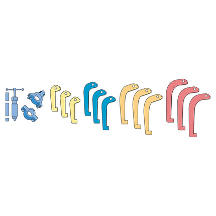 15530500 - Comprehensive Hydraulic Puller/Separator/Extractor Kit
