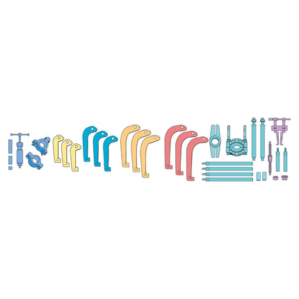 155800V2 - Hydraulic Internal Extractor, Puller & Separator Kit