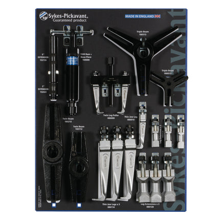 18655500 - Hydraulic Twin/Triple Leg Puller Kit - Thin Jaw