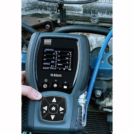 Example of Kane 4 Gas Analyser in use