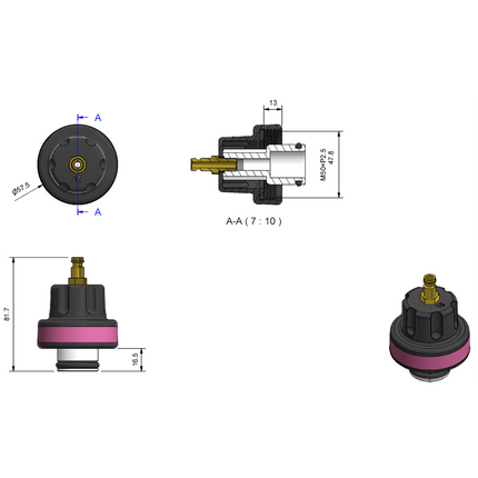 33156800 - 315 Series Cooling Cap No 15 - Ford, JLR, Mazda, Volvo