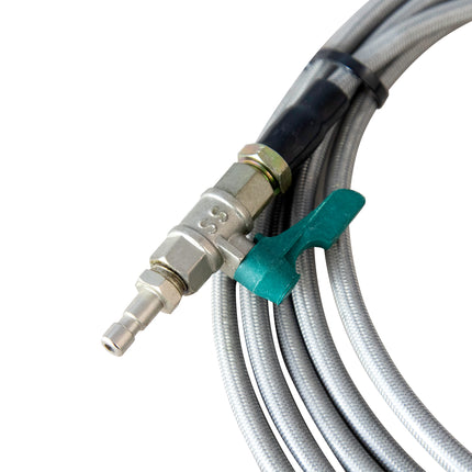 343001-95 - Braided Hose with Connectors for Brake Bleeder