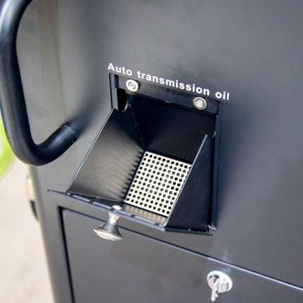 oil drain opening on atf machine