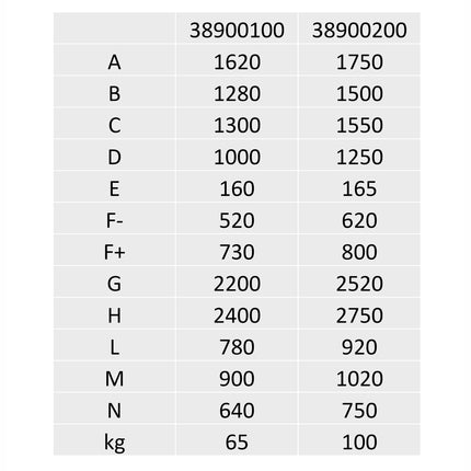 38900200 - Engine Crane - Single Action Pump 1000Kg
