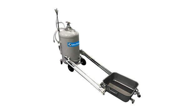 120L Oil Extractor with Under-Vehicle Tray
