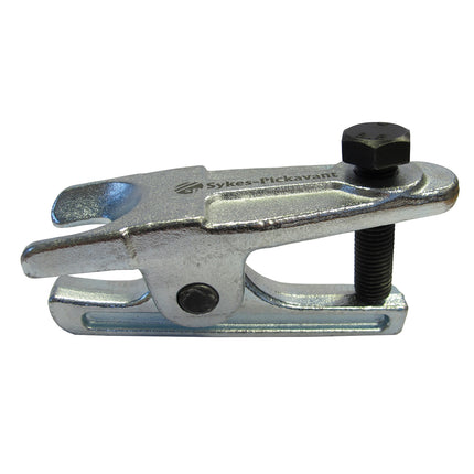 A ball joint separator tool made of metal, with the Sykes Pickavant brand visible on the side.