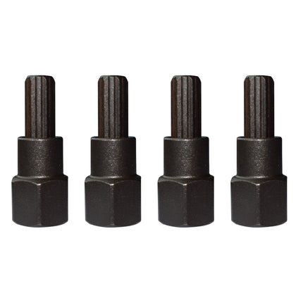 690700-08 - Lug Nut Extractor Kit (4pc)