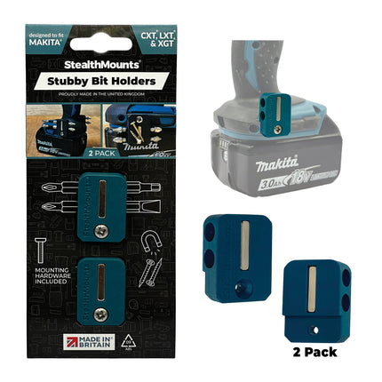 BH-MK-S-BLU-2 - Stubby Magnetic Bit Holder - Makita