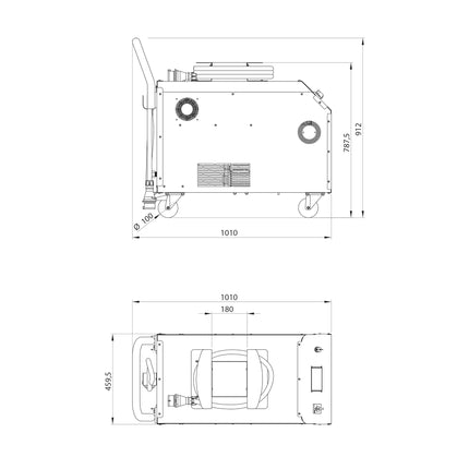 GO1472 - Induction Heater with Inverter 8KW