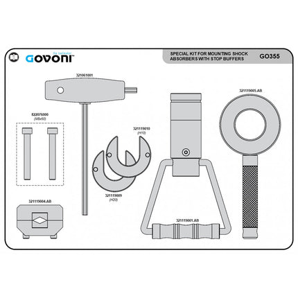 GO355 - Strut Controller Universal