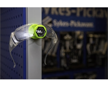 04574000 magnetic holder shown holding safety glasses
