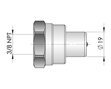 GO1017 - Hydraulic Cylinder 17 Tonne