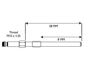31424070 - Glowplug Adaptor - M12 x 1.25 FCA, Land Rover & Asian Imports